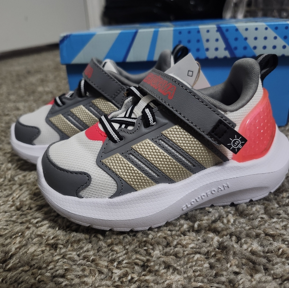 Adidas Lightorama RNR EL I sneakers (Model JQ4171), Size 6.5 Infants